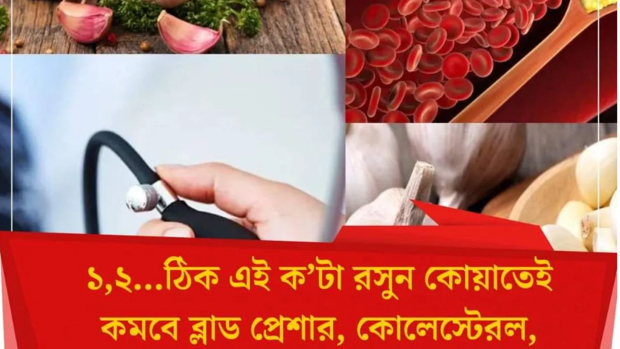 রসুন খাওয়ার উপকারিতা