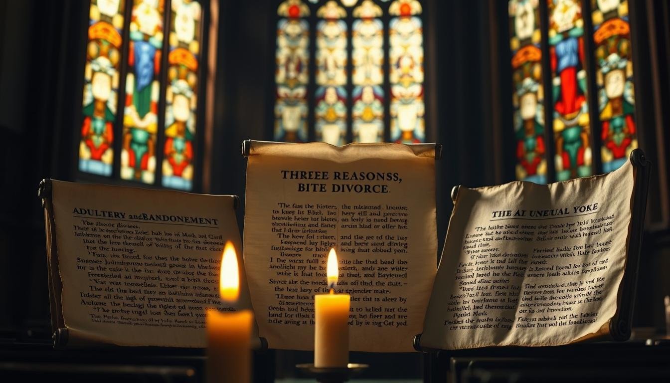 3 reasons for divorce in the bible